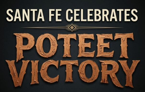 Santa Fe Celebrates Poteet Victory